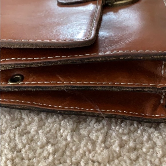 Patricia Nash leather crossbody bag. Nicely aged. - Picture 4 of 6